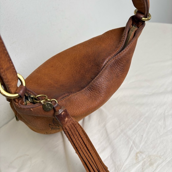 HOBO Inked Hide Collector’s Edition 2018 Feathers Convertible Backpack Bag Purse - Picture 6 of 16